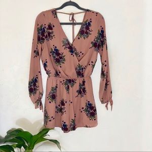 Flirty Floral Romper By One Clothing